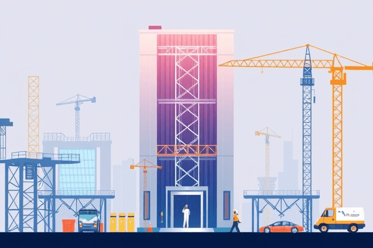 施工电梯运行模拟软件如何开发？实现高效安全的建筑工地管理