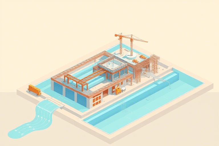 水厂施工模拟软件怎么做？如何通过数字化技术提升水厂建设效率与安全性？