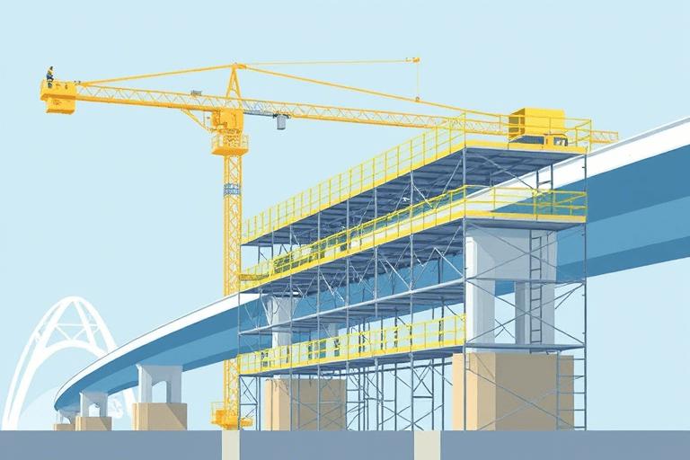 桥梁施工支架验算软件如何实现精准计算与安全控制？