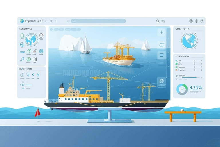 中海达海洋施工软件如何提升海洋工程效率与精度？