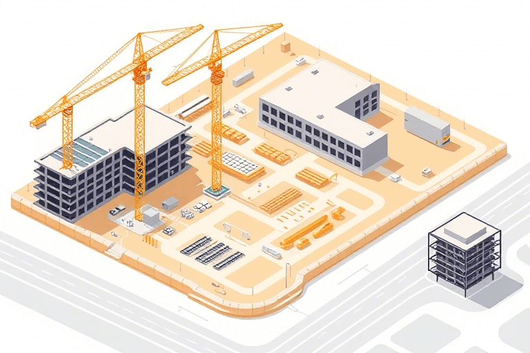 品茗施工总平面软件怎么用？一文教你高效搭建施工现场布局