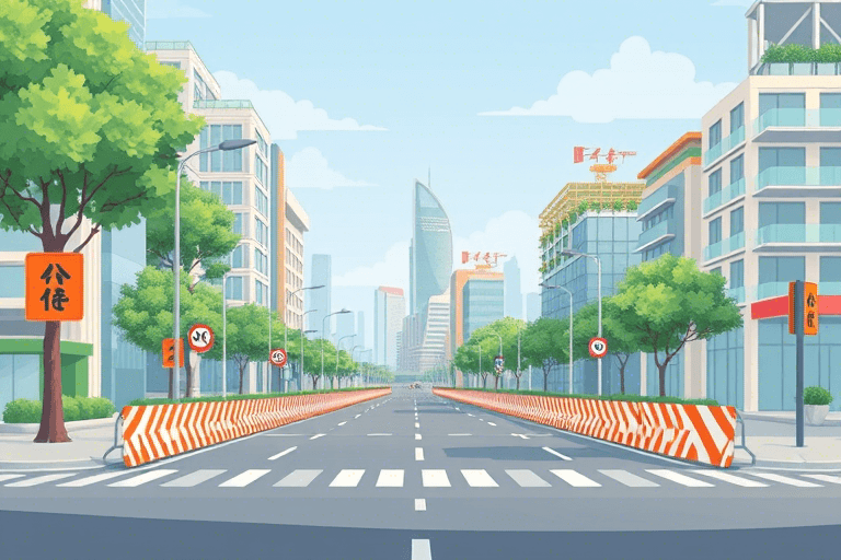 福州软件大道围挡施工如何科学管理？安全与效率如何兼顾？