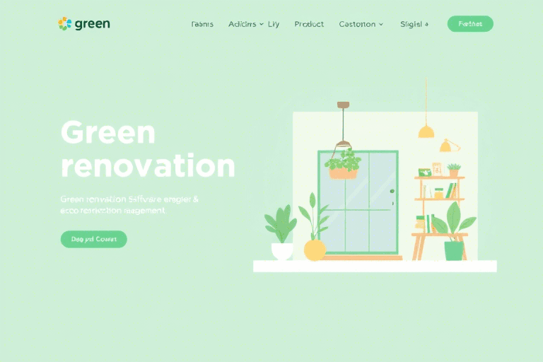 软件下载绿色装修施工如何实现高效环保与成本优化？