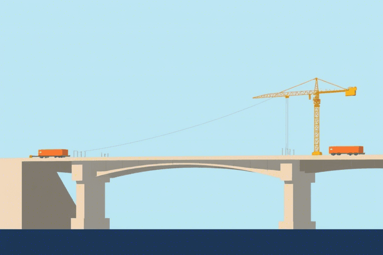 拱桥施工模拟软件如何实现精准施工控制与风险预测？