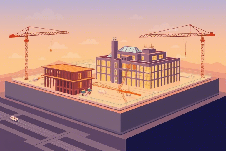 施工总平设计软件怎么做？如何高效实现施工现场布局优化与管理？