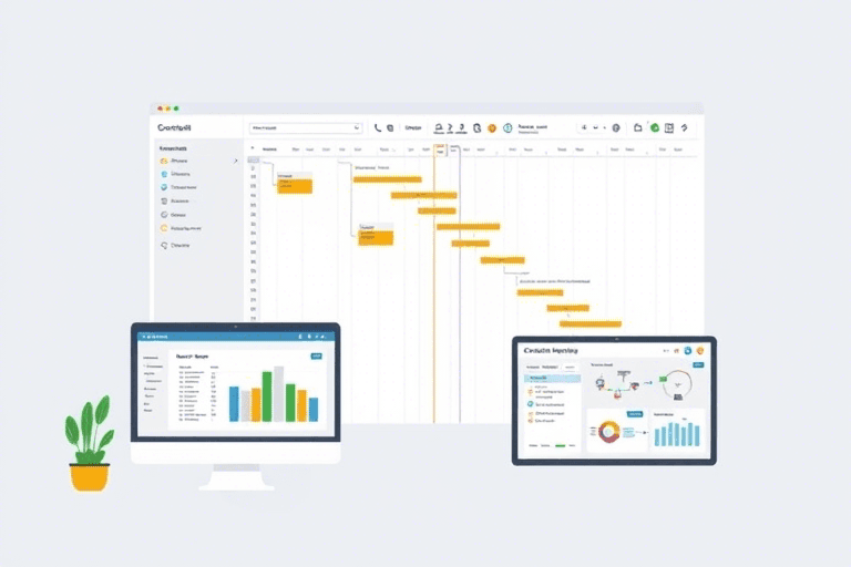 施工网络计划计算软件如何实现高效项目进度管理？