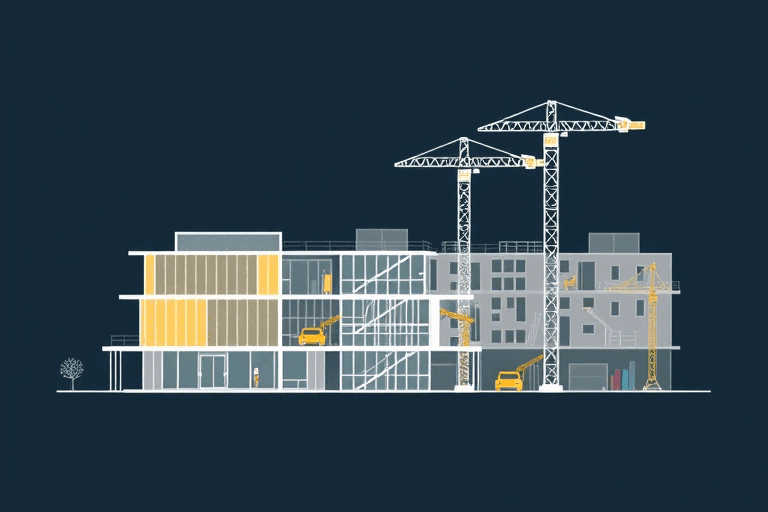 施工界面插画设计软件怎么做？如何高效打造专业级工程可视化工具？