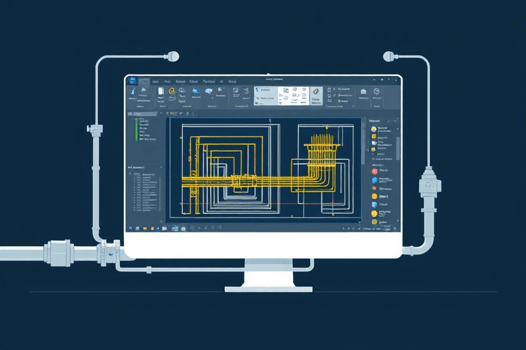 管道施工图纸软件怎么用？如何高效绘制与管理复杂管道系统设计？