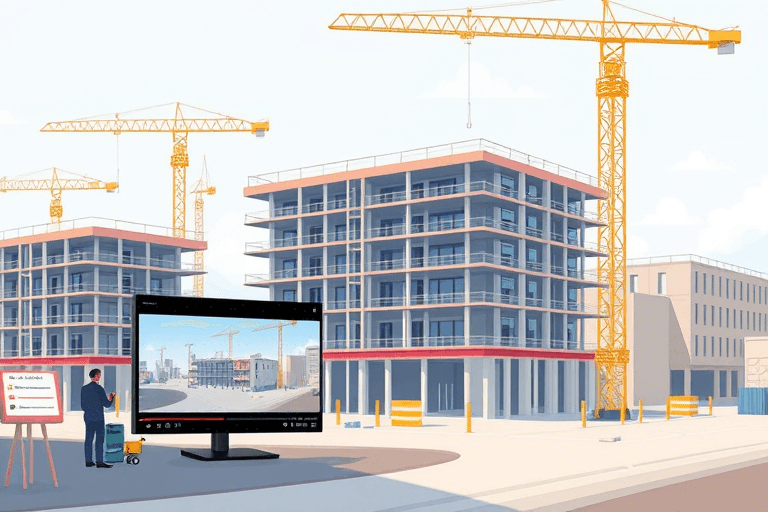 工地施工视频拼接软件如何实现高效多视角监控与管理