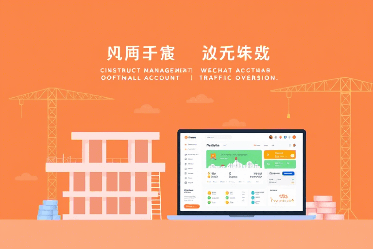 建筑施工软件公众号怎么做才能吸引工程人关注并提升转化率？