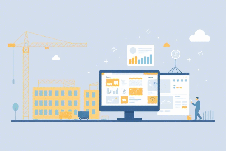确定施工项目管理软件：如何选择最适合建筑项目的数字化工具