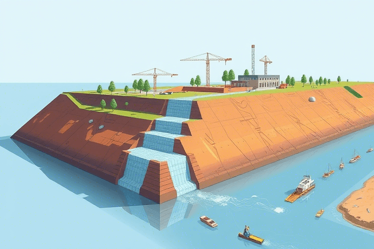 河堤护坡施工画图软件怎么做？高效设计与智能绘图解决方案解析