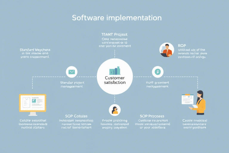 软件实施工作标准怎么做？如何确保项目高效落地与客户满意？