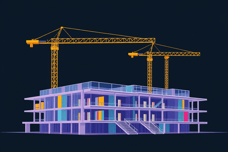施工模拟动漫软件如何制作？从建模到动画全流程详解