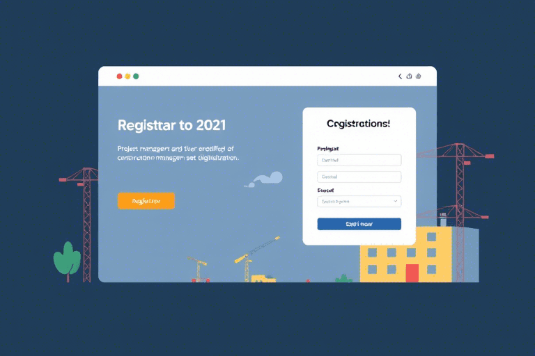 施工进度软件注册流程详解：如何快速完成账号创建与激活