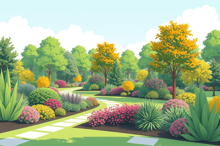 假山施工插画设计软件如何助力园林景观工程高效落地？