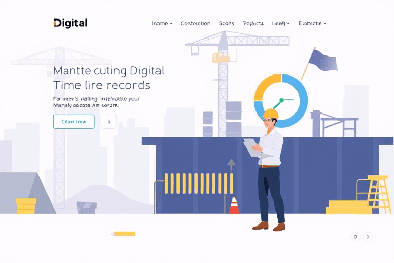 施工队记工软件怎么做？如何用数字化工具提升工地管理效率？