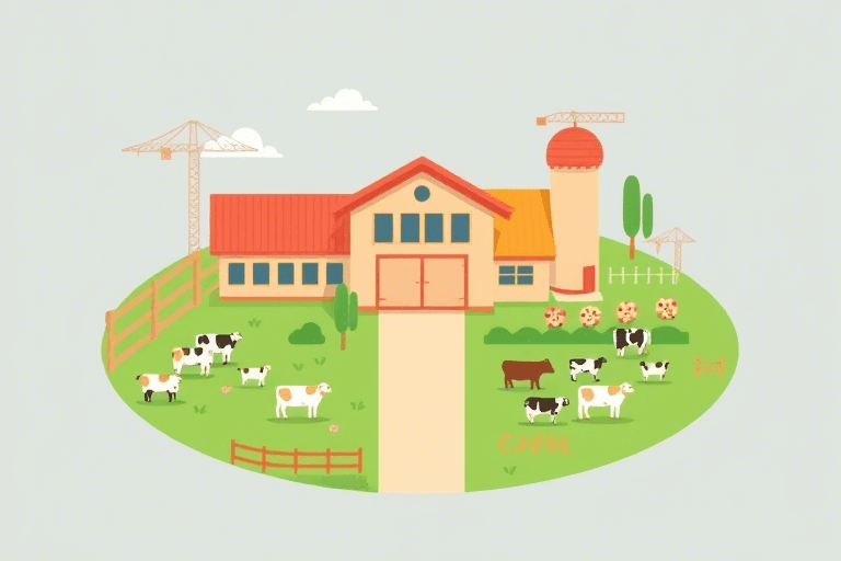 牛棚施工软件哪个好？如何选择适合养殖场的高效建设计划工具