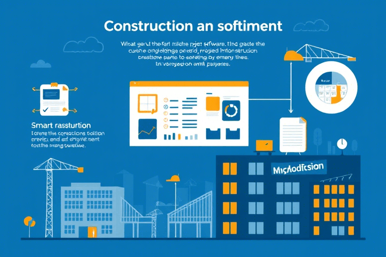 施工公司管理软件如何提升项目效率与成本控制能力