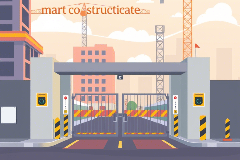 施工大门设置软件如何实现高效安全的施工现场管理