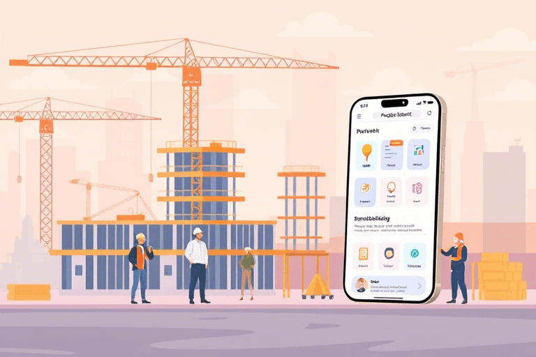 施工中手机软件如何提升项目管理效率与现场协同能力