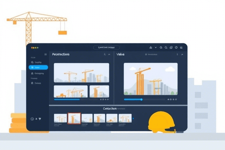 施工安装视频用软件怎么选？如何高效制作专业级工程记录视频？