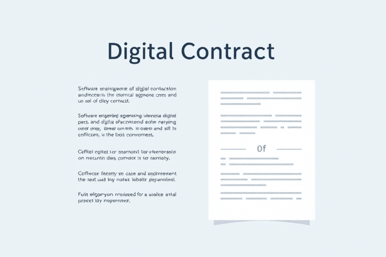 弱电施工合同模板软件如何提升工程管理效率与合规性