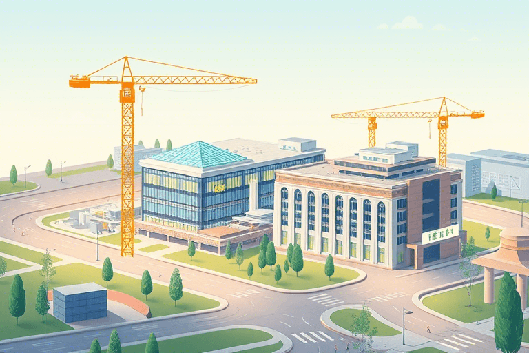 无锡软件园施工如何实现高效与安全并重？