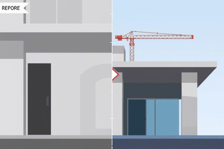 ps软件去除施工水印怎么做？手把手教你用Photoshop高效清除建筑工地照片中的水印