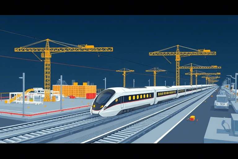 高铁施工演示软件如何助力铁路建设高效推进与安全管理