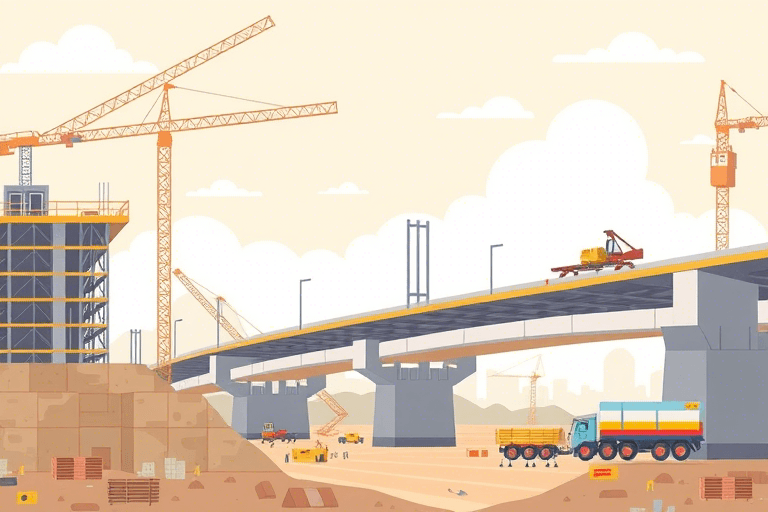 梁场施工设计软件如何助力桥梁工程高效建造与精细化管理