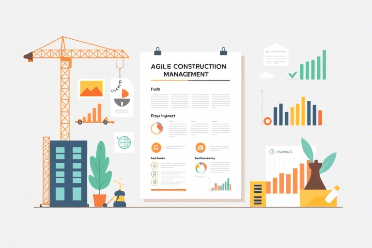 如何设计一份高效的软件施工管理报告模板？