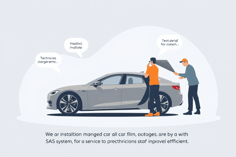 汽车贴膜施工软件怎么做？如何打造高效专业的贴膜管理工具？