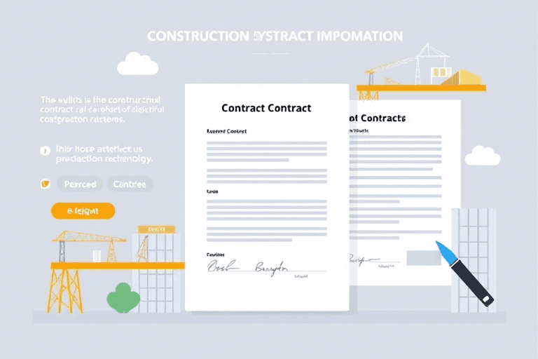 施工合同下载软件怎么开发？如何打造高效合规的工程合同管理工具？