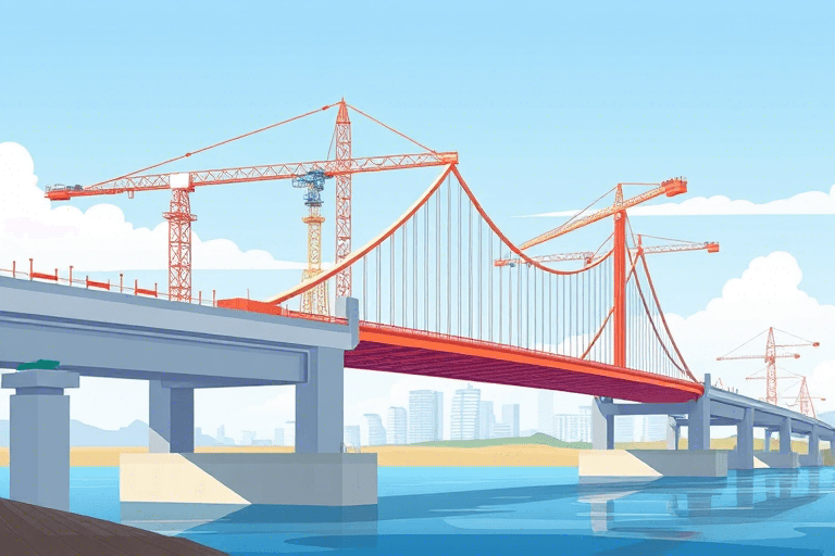 大跨度桥梁施工软件如何助力复杂工程高效安全建造