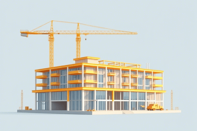 施工动画软件画演示：如何高效制作专业级建筑施工过程可视化