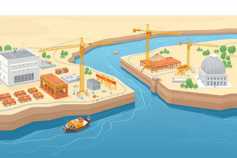 河道施工平面布置软件如何助力水利工程高效管理与安全施工