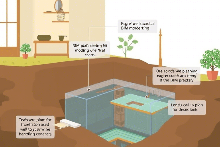 品茗施工策划软件集水井如何高效建模与优化施工方案