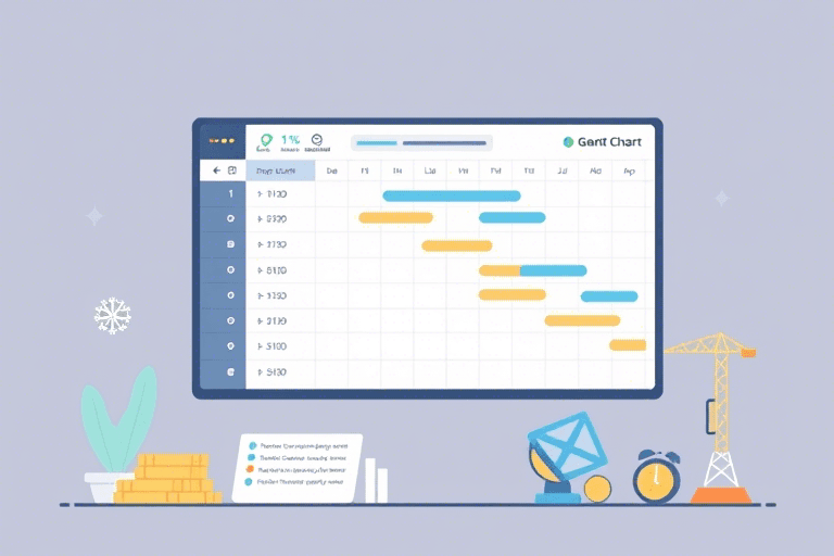 制作施工甘道图软件怎么做？如何高效实现项目进度可视化管理？