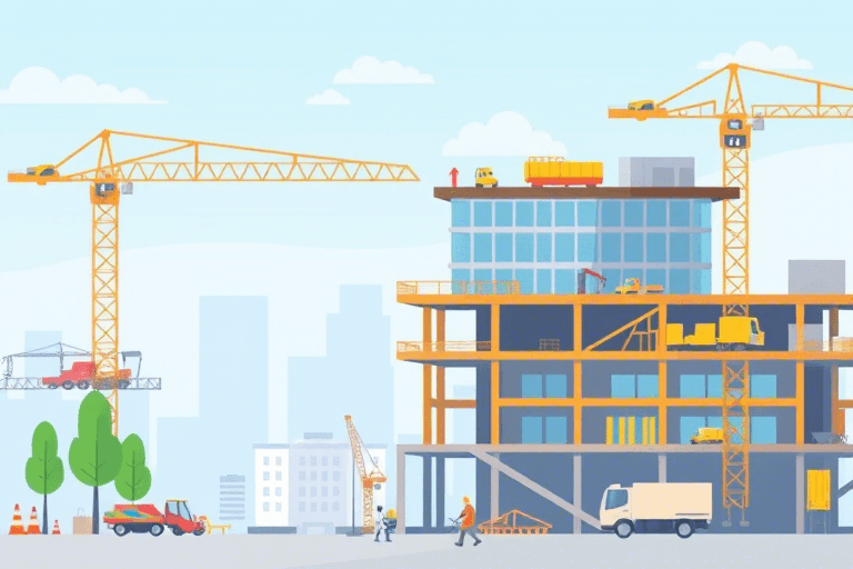 项目施工现场彩图软件如何助力工程管理效率提升与可视化决策