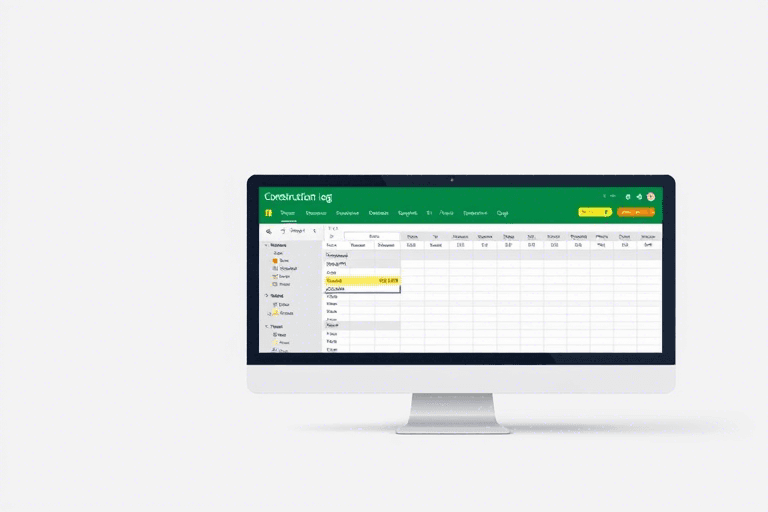 Excel监理施工日志软件：如何高效管理施工现场记录与数据