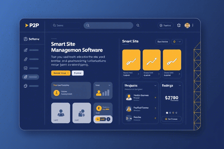 P2P施工软件如何实现高效项目协同与数据共享？