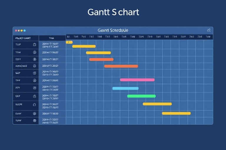 甘特图施工进度计划软件如何助力项目高效管理与执行