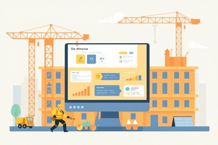 记录施工日子的软件怎么设计才能高效管理项目进度与工人考勤？