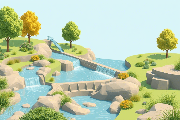 水景施工动画作图软件怎么做？如何高效制作专业级水景施工可视化方案？