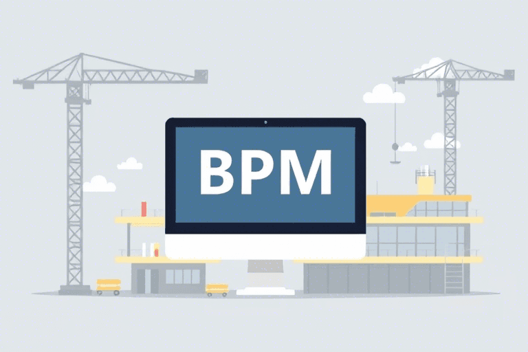 BPM施工项目管理软件如何实现高效协同与全流程管控