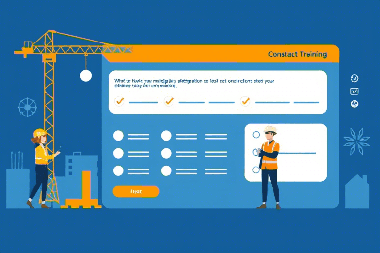 建筑施工选择题软件如何有效提升工程人员培训效率与考核准确性