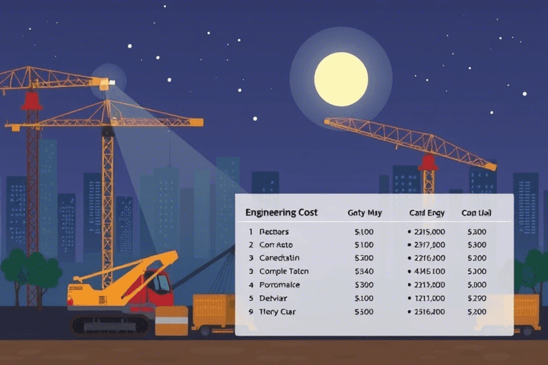 宏业软件中夜间施工费如何正确计算与处理？