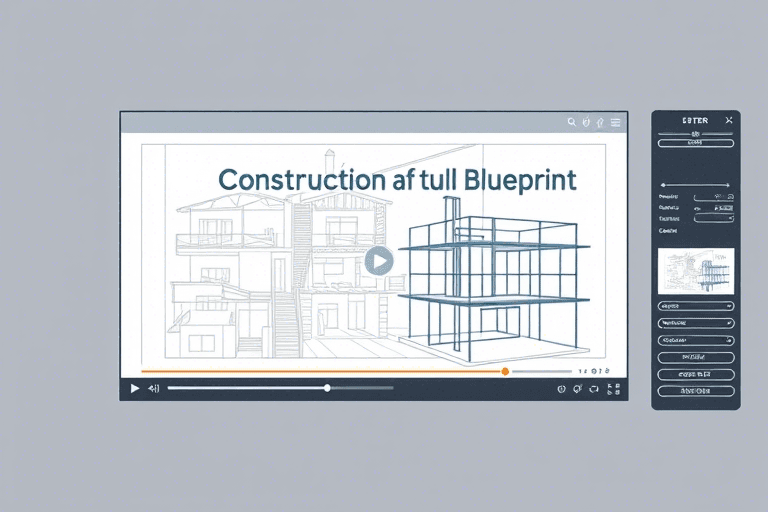 施工图纸录入视频软件如何高效实现工程可视化与信息管理