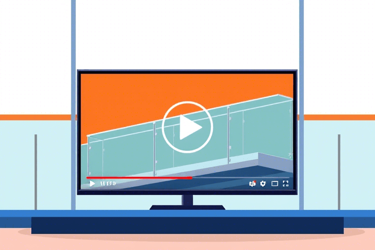 玻璃栏施工视频播放软件如何开发？功能设计与技术实现全解析